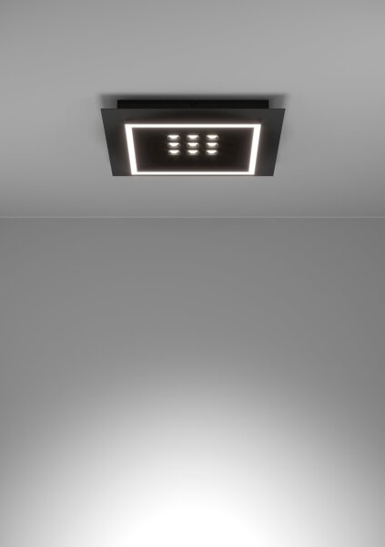 Eglo 901192 - LED Димируем плафон BALAZOTE LED/21,4W/230V черен + д.у
