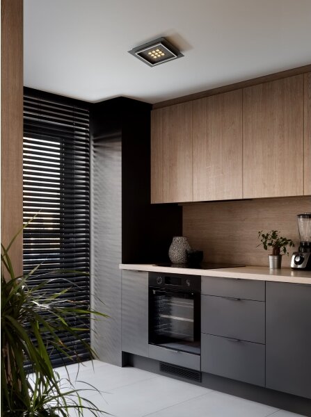 Eglo 901192 - LED Димируем плафон BALAZOTE LED/21,4W/230V черен + д.у