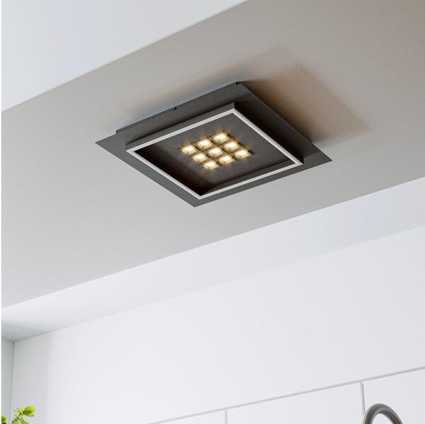 Eglo 901192 - LED Димируем плафон BALAZOTE LED/21,4W/230V черен + д.у