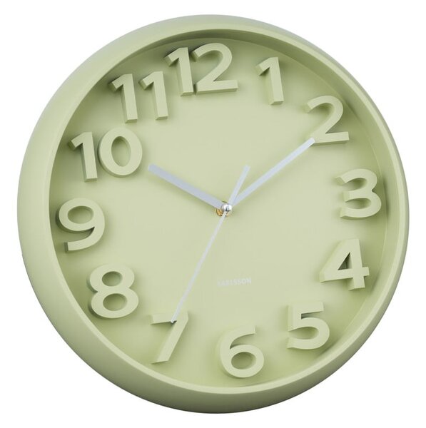 Стенен часовник ø 33,5 cm Elevated Classic Numbers – Karlsson