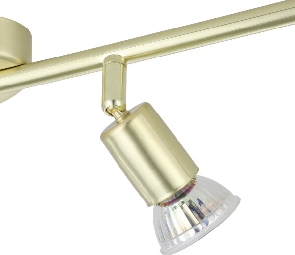 Eglo 33187 - LED Спот BUZZ-LED 4xGU10/2,8W/230V 3000K златист