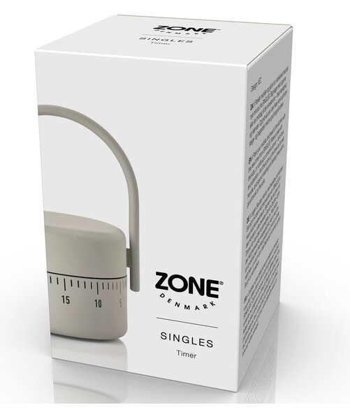 Светлосив кухненски таймер Singles – Zone