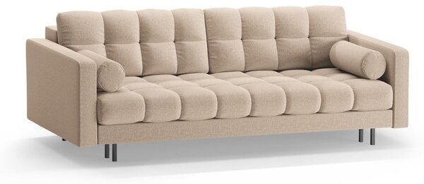 Бежов разтегателен диван с място за съхранение 222 cm Bali – Cosmopolitan Design