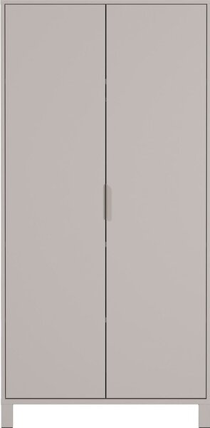 Кремав детски гардероб 89x180x54 cm Alkmaar – Germania