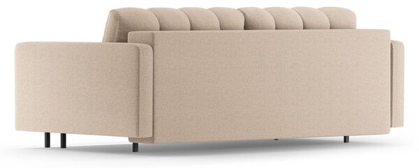 Бежов разтегателен диван с място за съхранение 222 cm Bali – Cosmopolitan Design