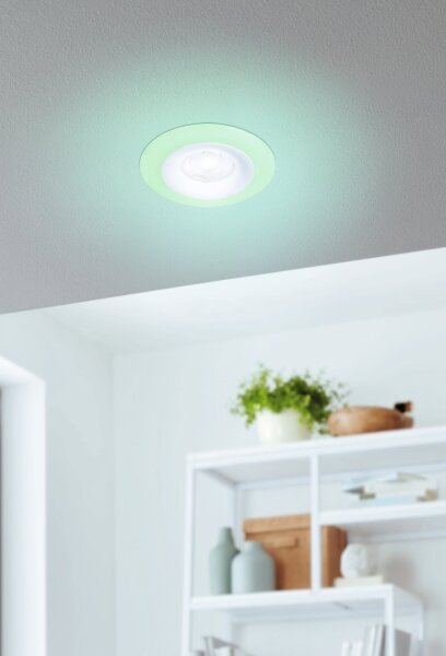 Eglo 901117- Комплект 3xLED RGB димируемо осветително тяло за баня CALONGE 3,8W/230V IP44 + дистанционно управление