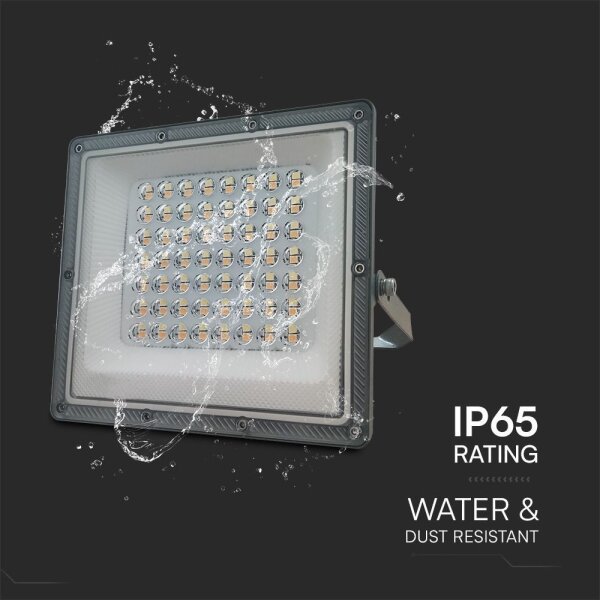 LED Прожектор LED/50W/230V IP65 3000/4000/6500K сив