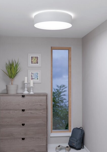 Eglo 31766 - LED RGBW димируемо таванно осветително тяло ROMAO-Z LED/35W/230V диаметър 57 см бяло