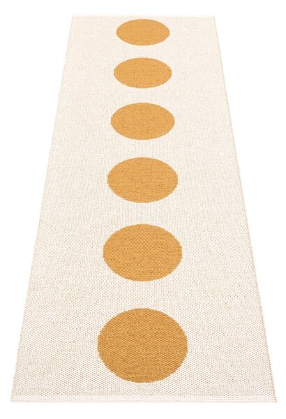 Пътека за открито и закрито в цвят жълта охра 70x225 cm Vera Ochre – Pappelina