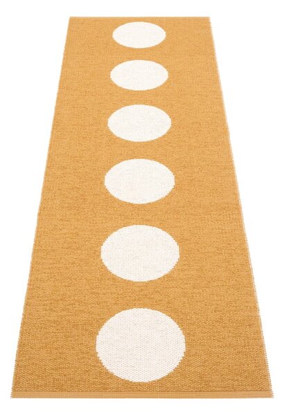 Пътека за открито и закрито в цвят жълта охра 70x225 cm Vera Ochre – Pappelina