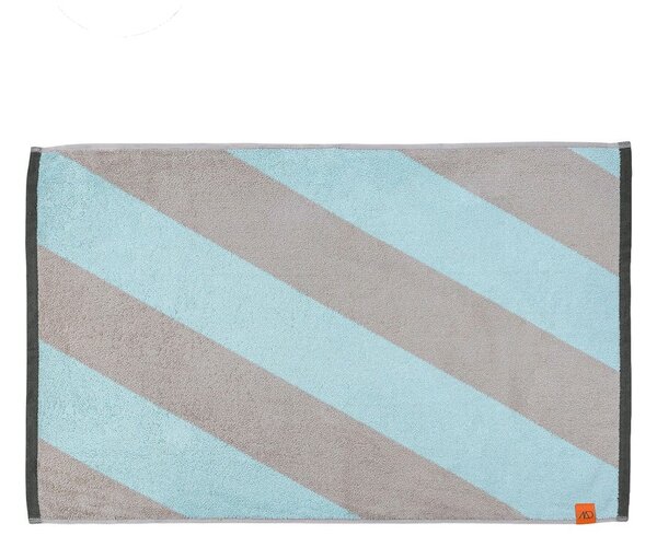 Килим за баня от органичен памук в цвят мента 50x80 cm Diagonal – Mette Ditmer Denmark
