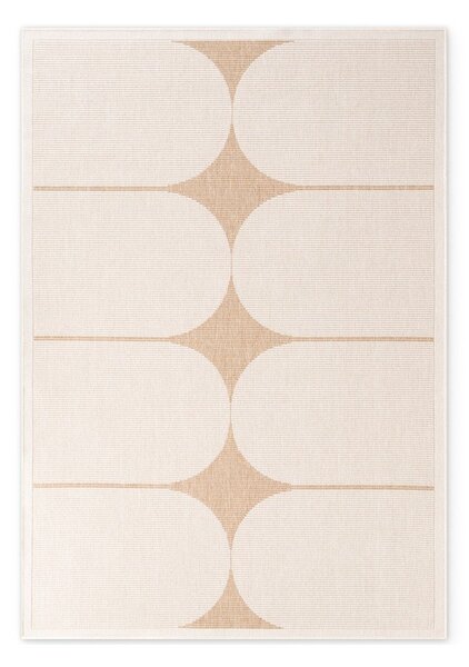 Килим за открито и закрито в цвят слонова кост и бежово 120x170 cm Duet Bowen – NORTHRUGS