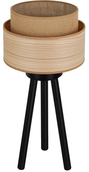 Brilagi - Настолна лампа MONTANA BOHO 1xE27/15W/230V кафяво/черно