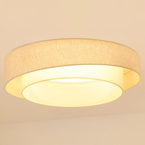 Brilagi - LED Плафониера SHINE LED/26W/230V Ø 60 см кремав