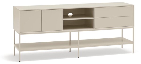 Кремава маса за телевизор 175x74x45 cm Platt – Teulat