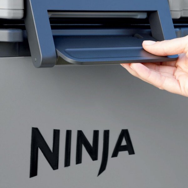 Хладилна кутия Ninja FrostVault FB230EUGY, 28 л, Пасивна, 48 кена, Поддържа лед до 5 дни, Сухо отделение, Колела, Сив