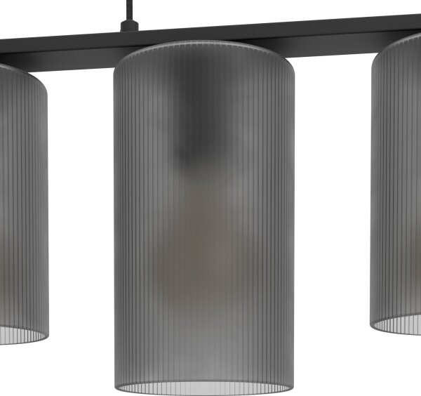 Eglo 901163 - Пендел COLOMERA 5xE27/40W/230V сив