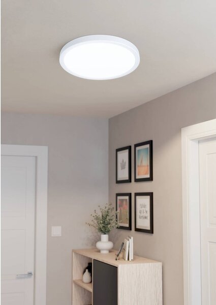 Бяло LED осветително тяло за таван FUEVA 5 – EGLO