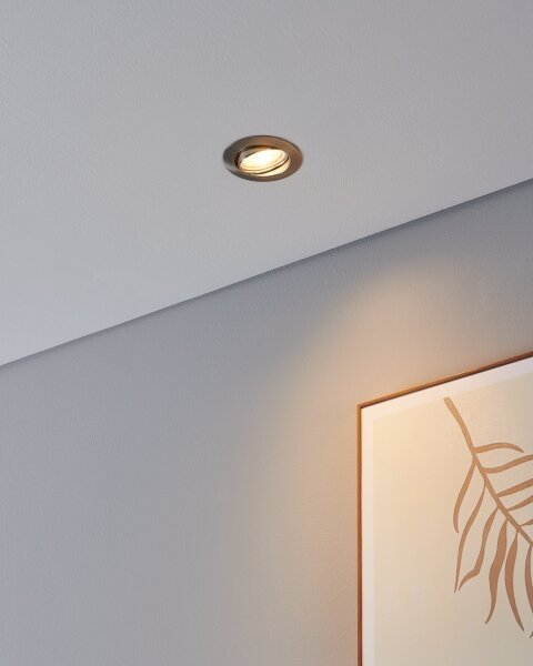 Eglo 901757 - К-кт 3x LED Лампа за окачен таван FAVAZZINA 1xGU10/4W/230V хром