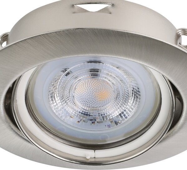 Eglo 901757 - К-кт 3x LED Лампа за окачен таван FAVAZZINA 1xGU10/4W/230V хром