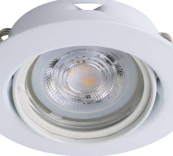 Eglo 901756 - К-кт 3x LED Лампа за окачен таван FAVAZZINA 1xGU10/4W/230V бял