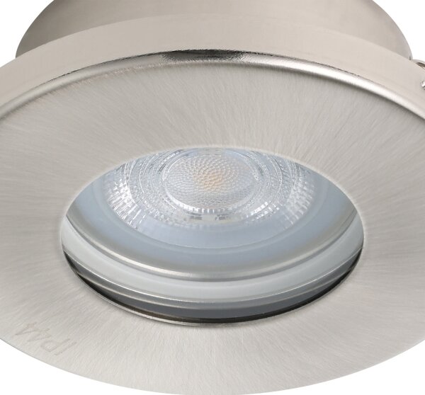 Eglo 901761 - К-кт 3xLED Лампа за баня FAVAZZINA 1xGU10/4W/230V IP44 хром