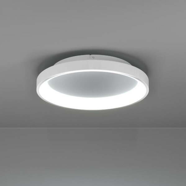 Eglo 901248 - LED Димируем плафон LORETELLO LED/12W/230V бял + д.у