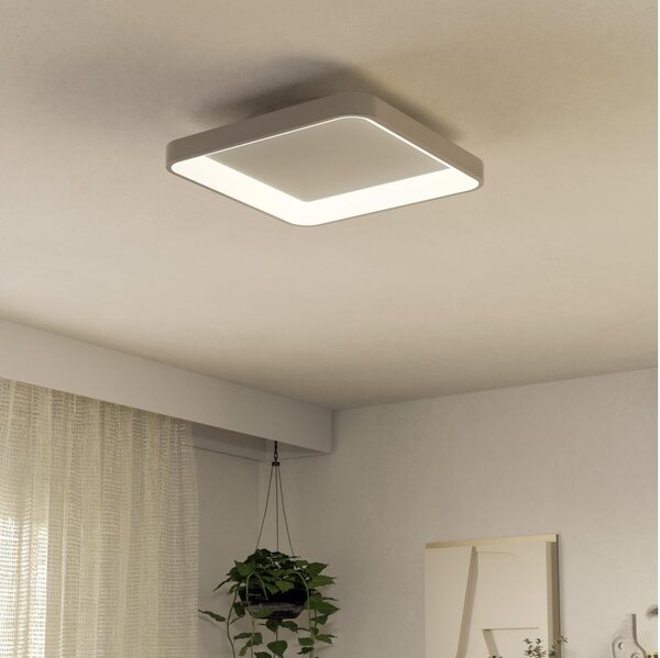 Eglo 901249 - LED Димируем плафон LORETELLO LED/12W/230V бял + д.у