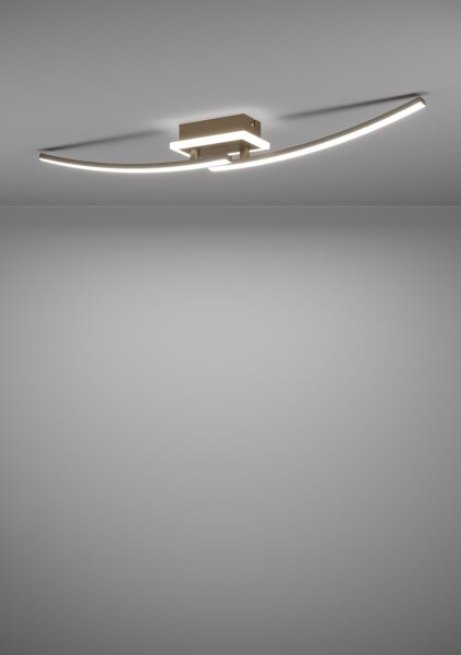 Eglo 901219 - LED Плафониера LUNGOLAGO LED/12W/230V 4000K меден