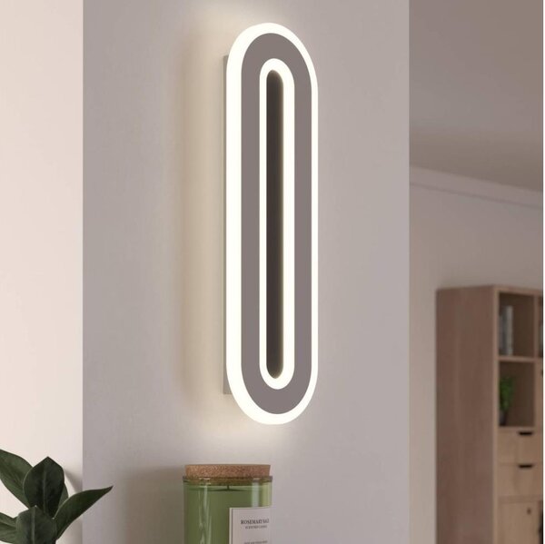 Eglo 901235 - LED аплик MACCHIONI LED/12W/230V 4000K бял