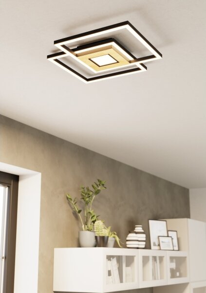 Eglo 901742 - Димируемо LED осветително тяло MARINELLO 2xLED/17W/230V +LED/4,2W + дистанционно управление