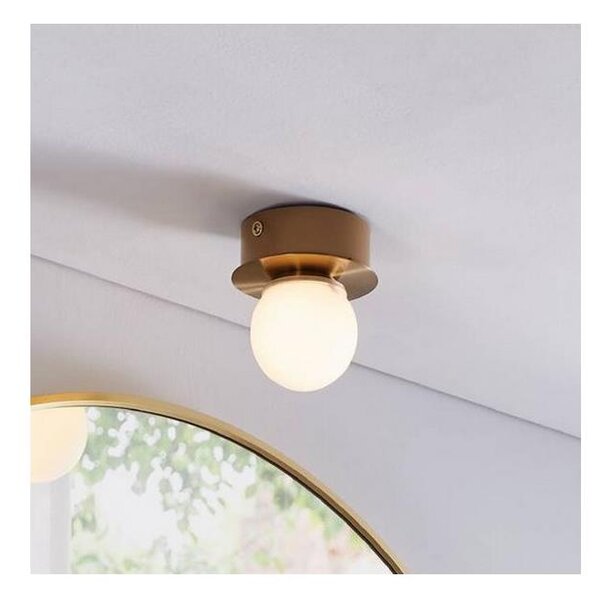 Eglo 900658 - LED Плафон за баня MOSIANO LED/3,3W/230V IP44 златист