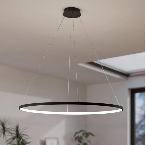 Eglo 901637 - LED Димируем пендел PARRUTA LED/40W/230V черен + д.у