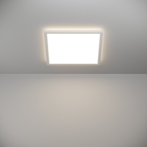 Eglo 901451-LED Плафон за баня ROVITO 17,6W/230V 39x39 см IP44 бял