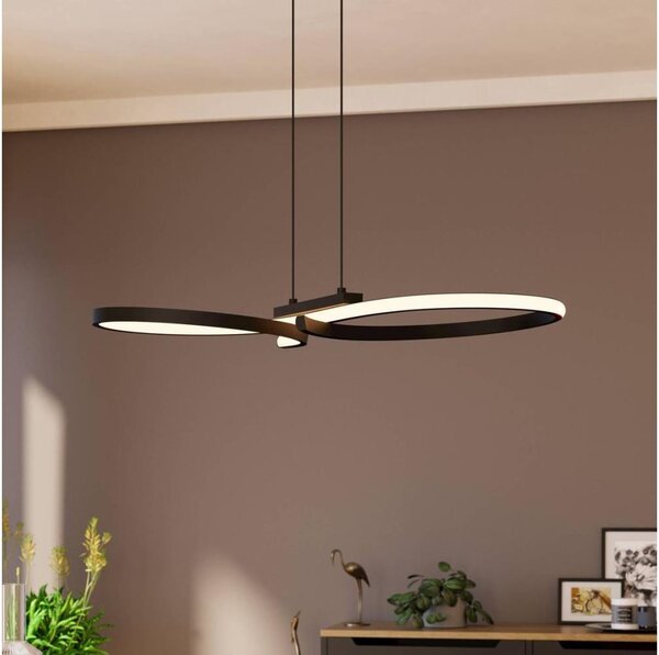 Eglo 901267 - LED Пендел SERPINS LED/21W/230V 3000K черен