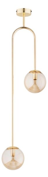 Висящ полилей VECTOR 2xE14/10W/230V златист