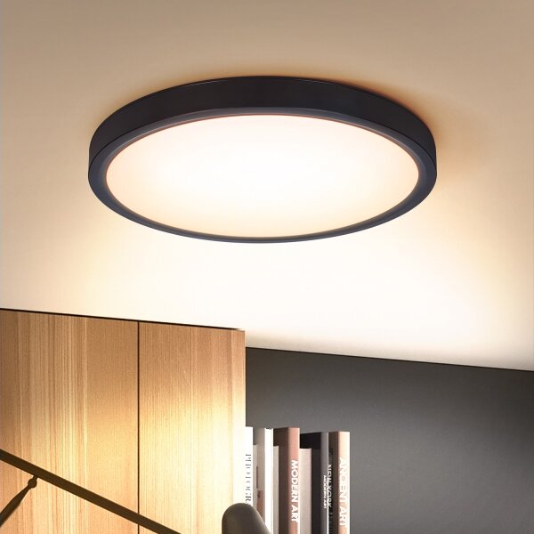 Brilagi-LED Димируема лампа ESTELA LED/36W/230V 3000-6500K ø 30 см черен + д.у