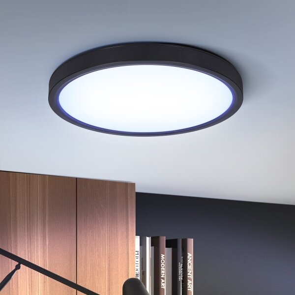 Brilagi-LED Димируема лампа ESTELA LED/36W/230V 3000-6500K ø 30 см черен + д.у