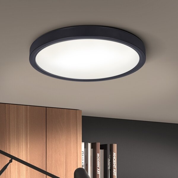 Brilagi-LED Димируема лампа ESTELA LED/36W/230V 3000-6500K ø 30 см черен + д.у