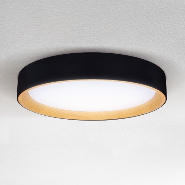 Brilagi-LED Димируема лампа LARIOS LED/60W/230V 3000-6500K ø 49 см черен + д.у