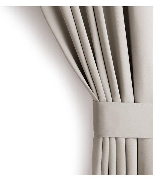 Бежово затъмняващо перде 140x175 cm Kierra – Restilo
