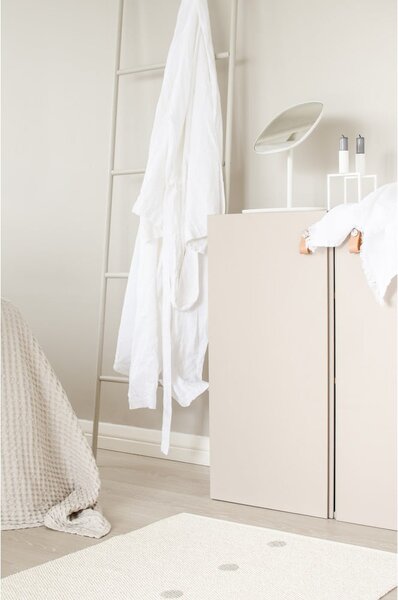 Бежов и кремав килим за открито и закрито 70x140 cm Peg Linen Vanilla – Pappelina