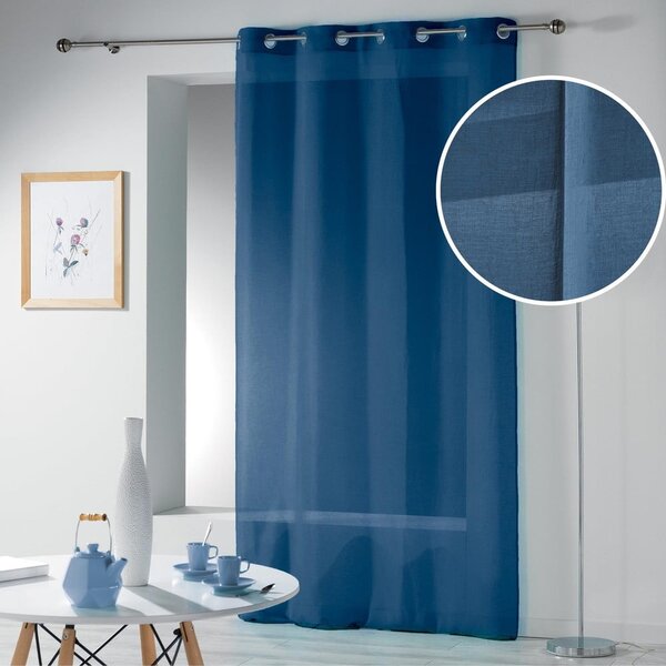 Тъмносиня завеса 140x280 cm Telma – douceur d'intérieur