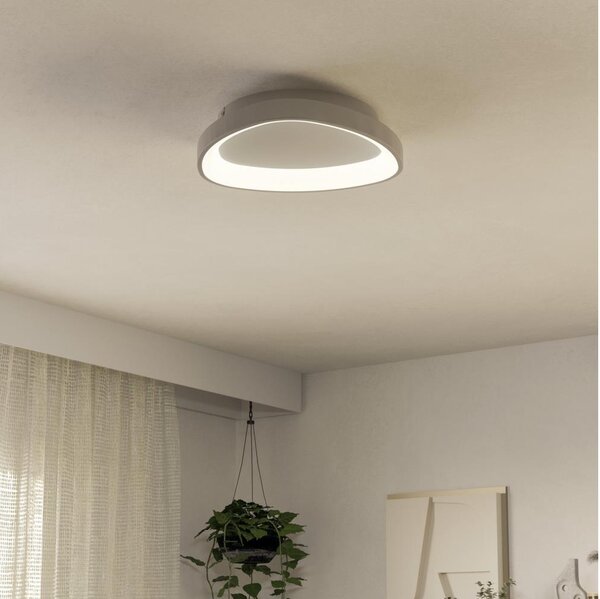 Eglo 901583 - LED Димируем плафон LORETELLO LED/12W/230V бял + д.у