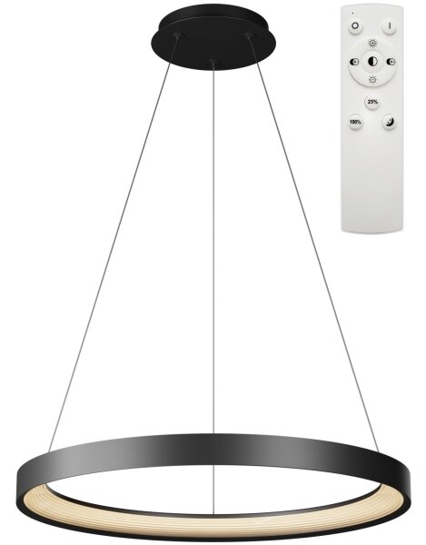 Top Light-LED Димируем пендел ORBIT LED/40W/230V 3000-6500K Ø 50 см бял + д.у
