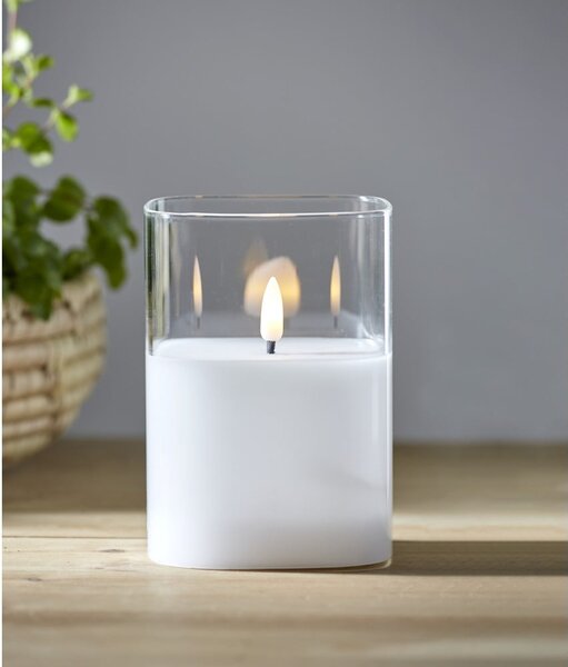LED свещ на батерии (височина 12,5 cm) Flamme – Star Trading