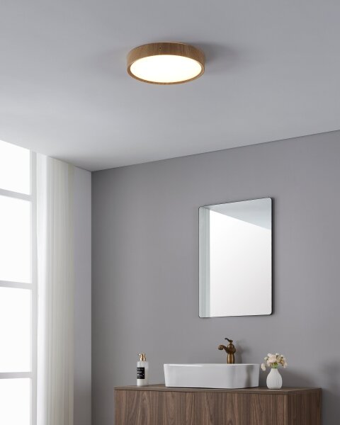 Eglo 901126-LED Плафон за баня MUSURITA LED/14,6W/230V IP44 бежов
