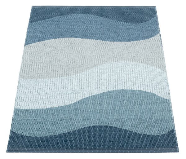 Син килим за открито и закрито 70x100 cm Urvi Water – Pappelina