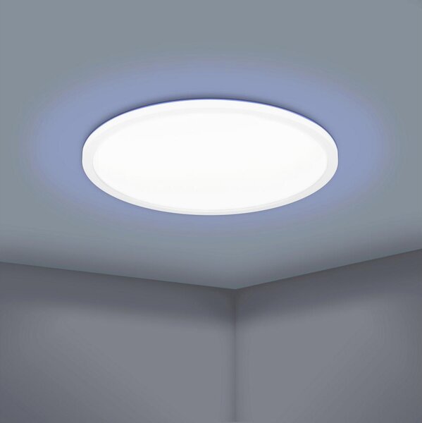 Eglo 900086 - LED RGBW Димируем плафон ROVITO-Z LED/14,6W/230V бял