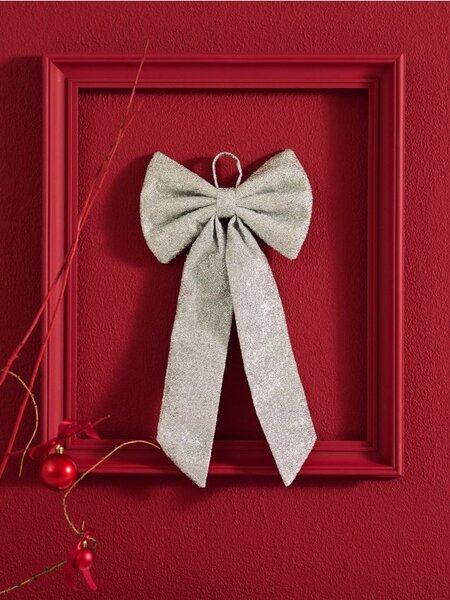 Sinsay - Коледна декорация във формата на панделка - сревърно